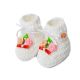 Crochet baby booties Baby shoes - White